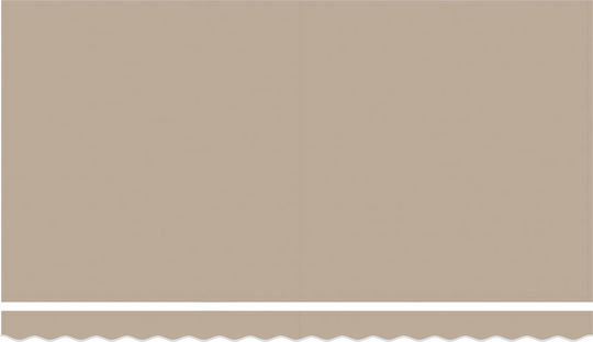 vidaXL Awning fabric Beige 2x4m