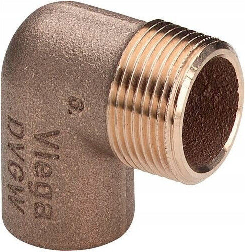 Cot Viega 4092g cu filet exterior 18x3/4 133108 M. filet masculin 18x3/4