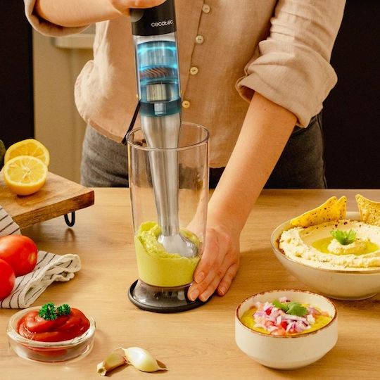Cecotec Katana Handmixer mit Inox-Stab 1500W Silber
