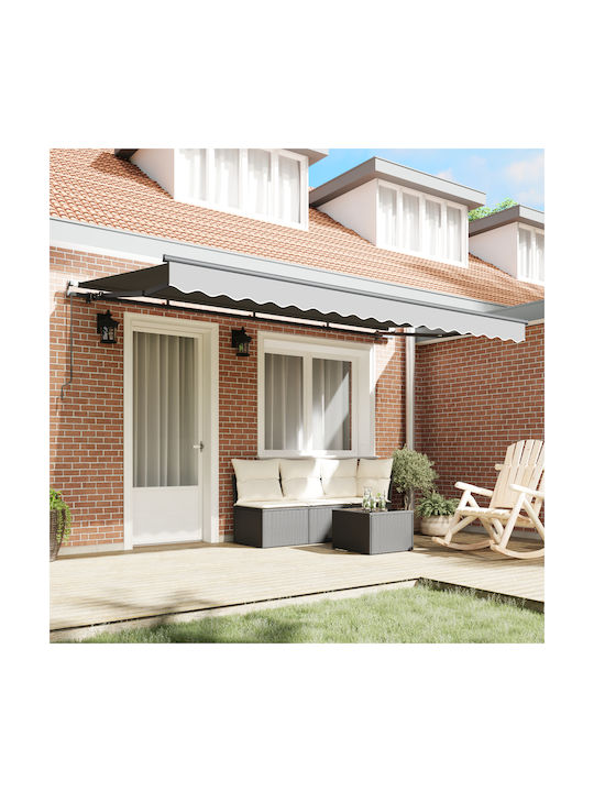 vidaXL Tenda-Rahmen Terrasse mit LEDs 4x2m