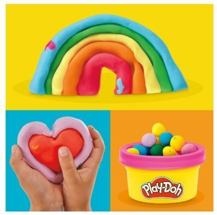 Hasbro Play-Doh Knete - Spiel-Set Play-Doh für 2+ Alter, 11 Stück