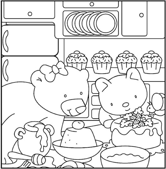 Книга за оцветяване против стрес Cozy & Comfy 1