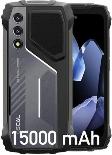Oscal Pilot 1 Dual SIM (6/128GB) Защита Smartphone Черен