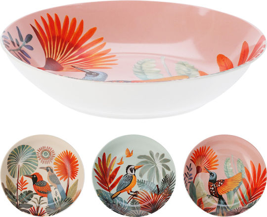 Koopman Plate Soup Ceramic Pink 20cm