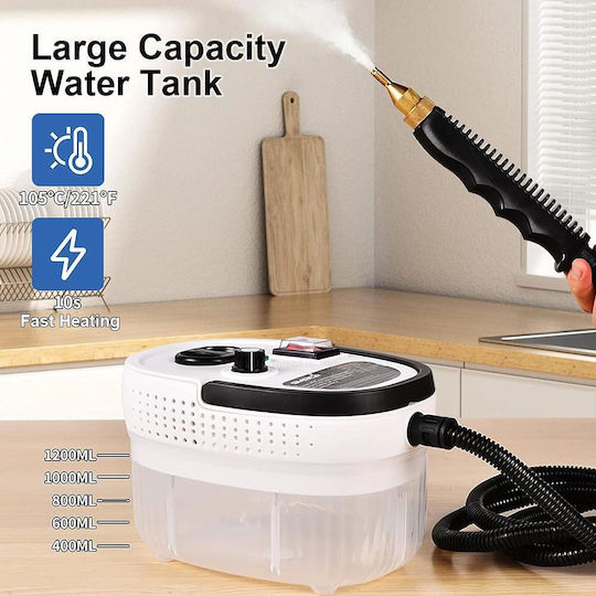 Steam Cleaner 3bar with Stick Handle