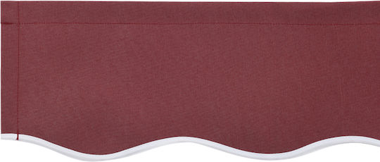 vidaXL Платнище за сенник Бордо 2.5x2m