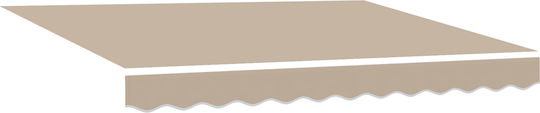 vidaXL Awning fabric Beige 2x3.5m