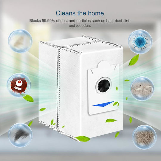 Σακούλες 15 τμχ για Σκούπα Ρομπότ Ecovacs