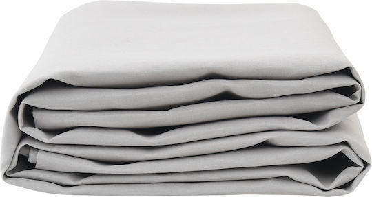vidaXL Awning fabric Gray 3x3m
