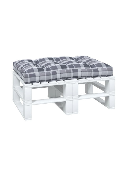 vidaXL Gray Pallet Bench Cushion 80x120cm