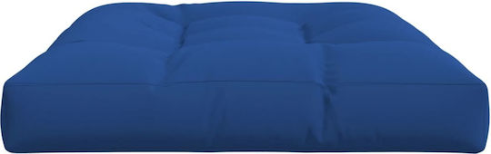 vidaXL Palette Bench Cushion Blue Royal 80x120cm