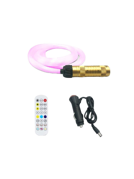 Kit de Tavan cu Fibre Optică Inteligent Rgbw cu Stele 160 Lămpi 2 Metri 0.75mm Bluetooth Aplicație pentru Smartphone Telecomandă 16 Milioane de Culori Funcție de Temporizare Mod Muzică