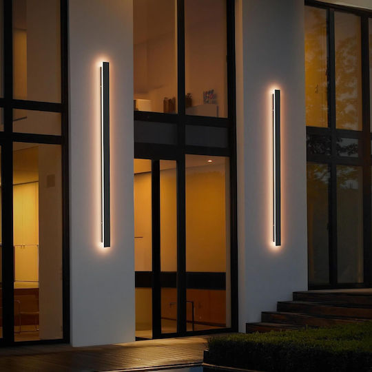 Wall-Mounted Linear LED Light IP65 35W with Warm White Light