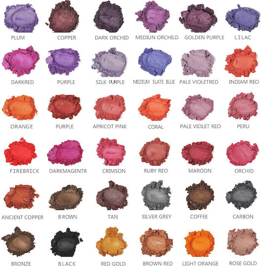 Set de Pigmenți Mici 108 Culori 36 Culori Originale 10g 36 Culori Pastel 10g 36 Pudre Fine de Sclipici 20g Pudră de Pigmenți Epoxy Rășină Machiaj Săpun Lac de Unghii Lumânări Slime