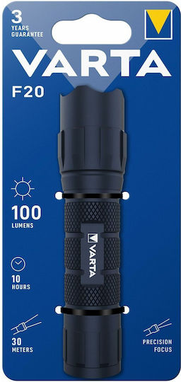 Varta LED Flash Light With Maximum Brightness 100lm F20