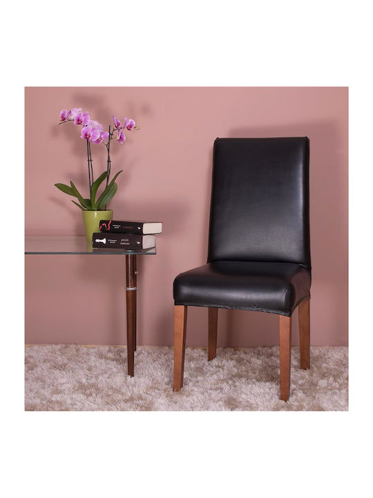 Husă Elastică Scaun Negru 45x60cm 1buc