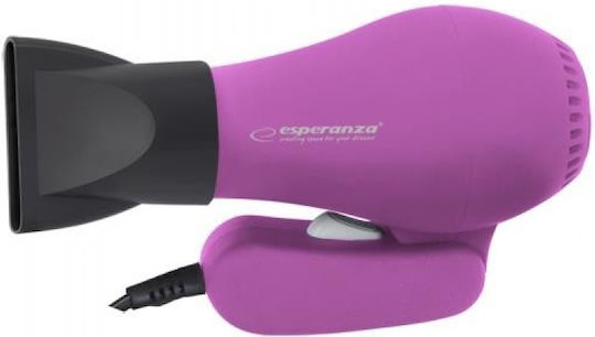 Esperanza Aurora Travel Hair Dryer 750W EBH003 Pink