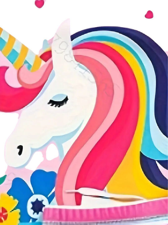 Queen Mother Bluepink Einhorn Kinder Badebekleidung-Set mit Schirm