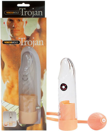 Seven Creations Trojan Τρόμπα Πέους Διάφανη