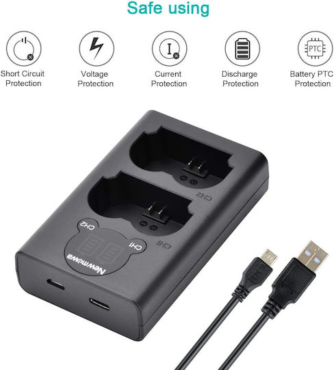 Battery Charger Compatible with Fujifilm