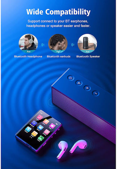 MP3 Player (32GB) με Οθόνη 2.4" X001DIDQHZ