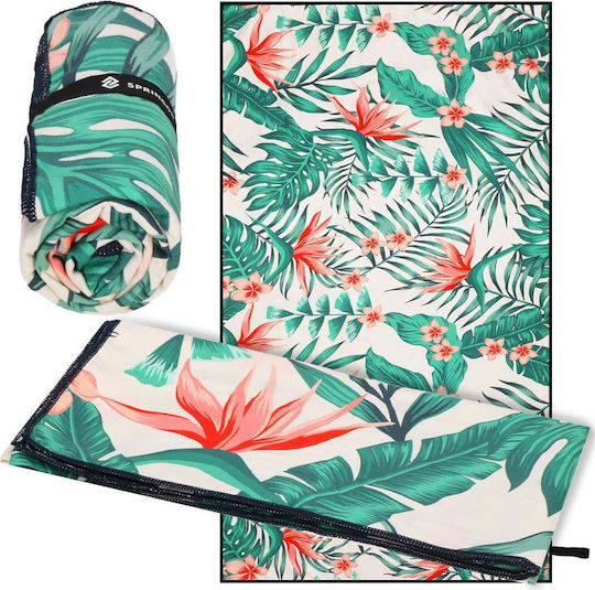 Husă De Transport Pentru Prosoape De Plajă Cu Uscare Rapidă 90x180cm Model Floral