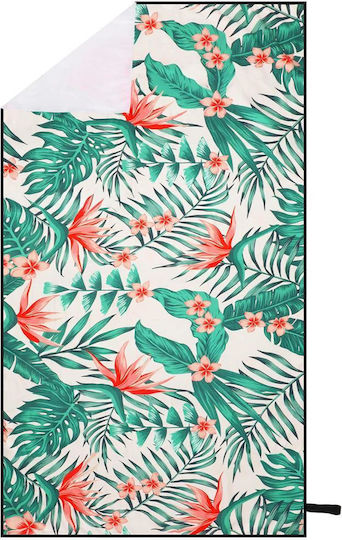 Husă De Transport Pentru Prosoape De Plajă Cu Uscare Rapidă 90x180cm Model Floral