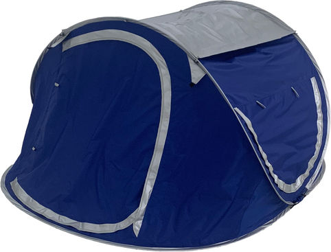 Hupa Luna 3p Σκηνή Camping Pop Up Ασημί για 3 Άτομα 240x180x100εκ.