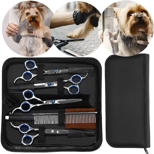 Pet Care Set 4 Grooming Scissors Accessories