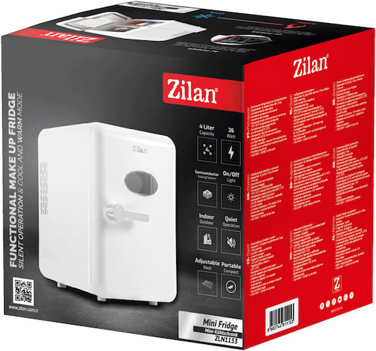 Zilan Mini Refrigerator Portable 4 L 12v/230v Mini Cooler Zln1153