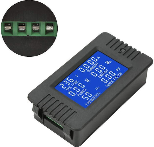 Kombiniertes Panelmeter Digital Panel Wattmeter Inklusive Transformator Ac80-260v 100a Multimeter Voltmeter Ammeter Pzem-022