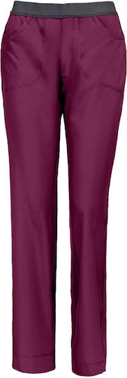 Cherokee Medizinische Hosen Burgundisch