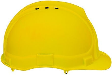 Procera 123468 Cască Șantier de construcții cu dopuri de urechi Galben