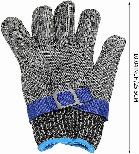Edelstahl Schneidfest Ofenhandschuhe Metzger Küche Größe XL