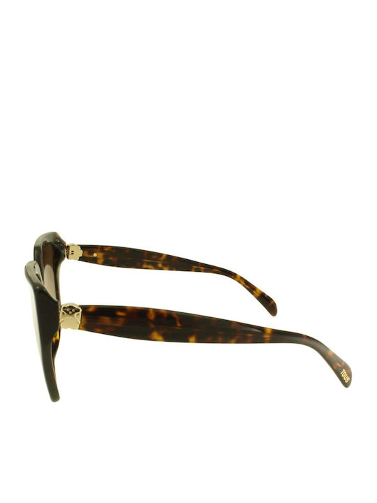 Tous Women's Sunglasses with Brown Tartaruga Plastic Frame TOC40 0743