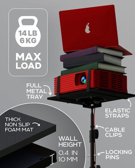 Projector Mount Floor with Maximum Load Capacity of 6kg