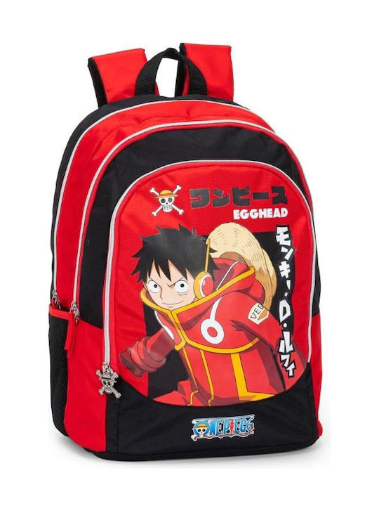 Ученическа Раница One Piece Red