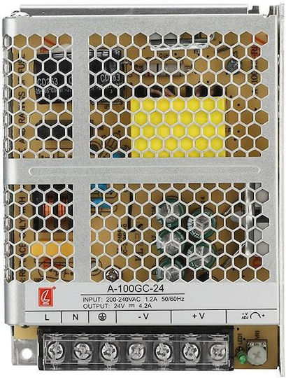 Chuanglian Adjustable LED Power Supply IP20 Power 100W with Output Voltage 12V