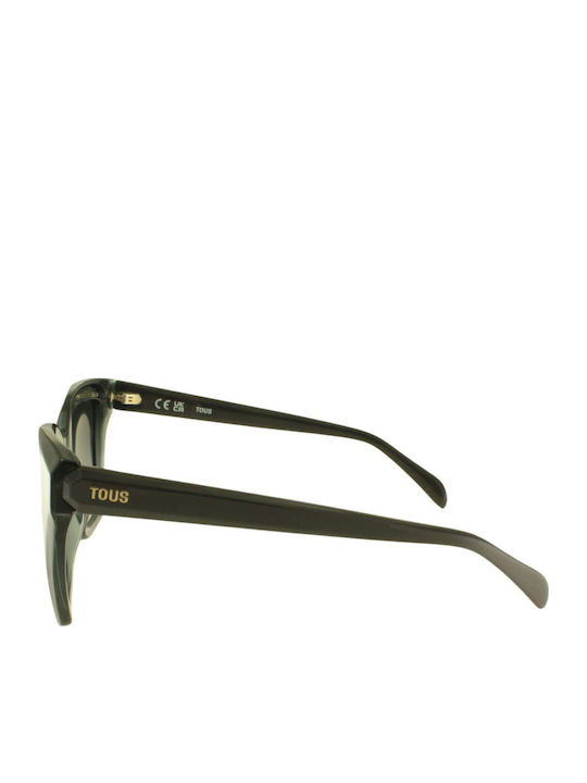 Tous Women's Sunglasses with Gray Plastic Frame and Gray Gradient Lens TOC45 06BL