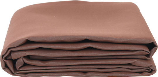 vidaXL Awning fabric Brown 1.6x10m