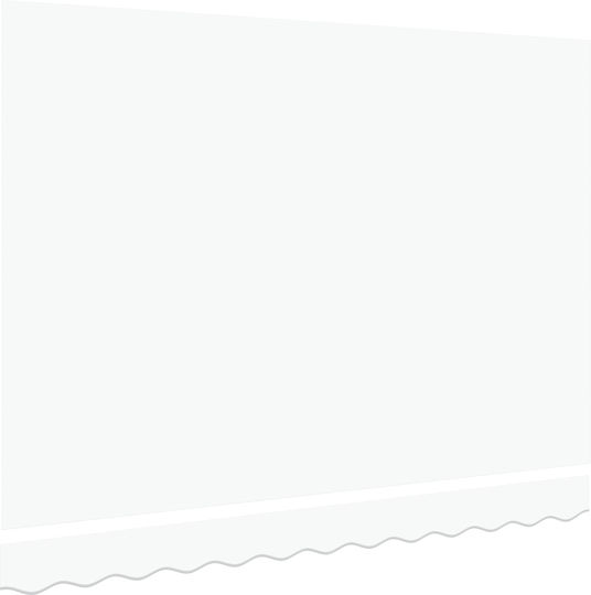 vidaXL Awning fabric White 2.5x3m