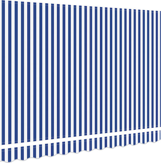 vidaXL Awning fabric Blue 2x3m