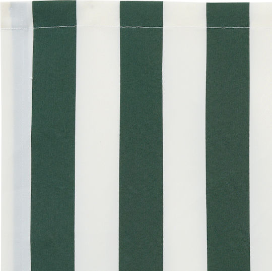 vidaXL Awning fabric Green 0.2x4.8m