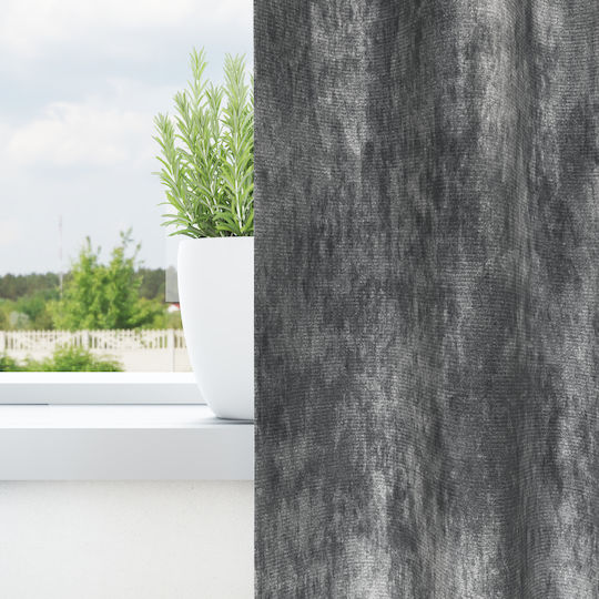 vidaXL vidaXL Vorhänge Fenster mit Grommets Grau 140x175cm