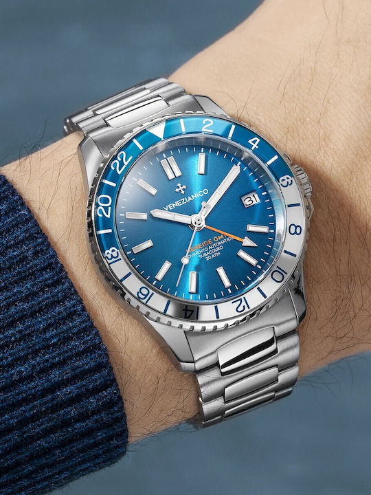 Venezianico Watch Automatic with Metal Bracelet Venezianico Watch Automatic with Metal Bracelet