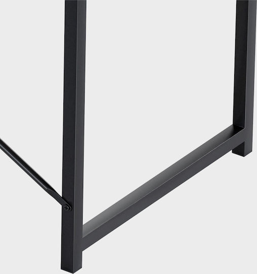 Birou Leader Din Lemn Negru 145x50x75 cm