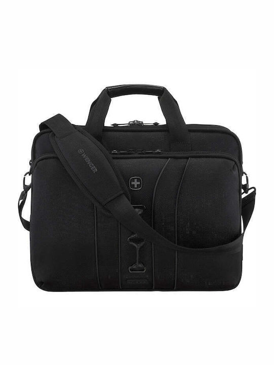Wenger Legacy Αδιάβροχη Τσάντα Πλάτης για Laptop 16" σε Μαύρο χρώμα