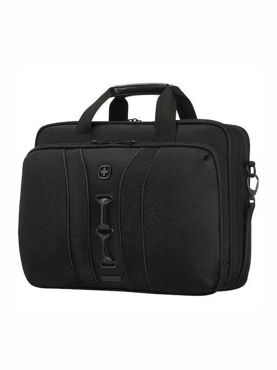 Wenger Legacy Αδιάβροχη Τσάντα Πλάτης για Laptop 16" σε Μαύρο χρώμα