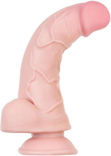 ToyFa Ρεαλιστικό Dildo με Όρχεις και Βεντούζα Flesh
