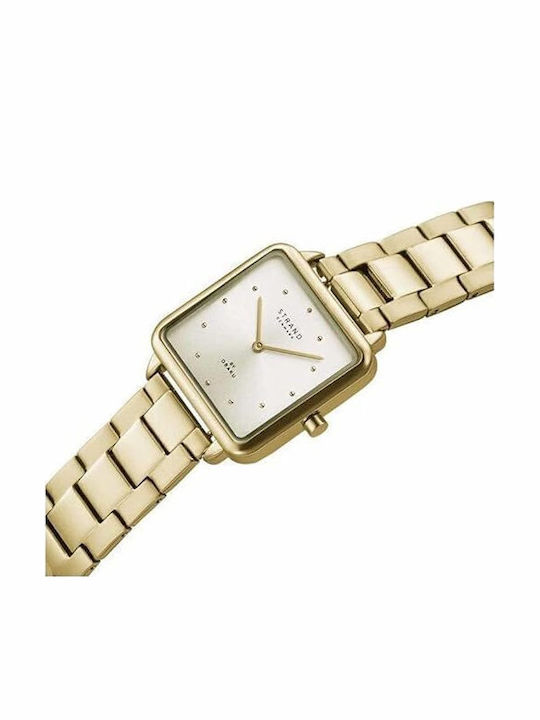 Strand by Obaku Ρολόι Μπαταρίας με Μεταλλικό Μπρασελέ Strand by Obaku Ρολόι Μπαταρίας με Μεταλλικό Μπρασελέ
